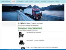 Tablet Screenshot of iveco-zeta.hu